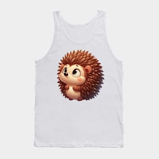Cute Hedgehog Tank Top